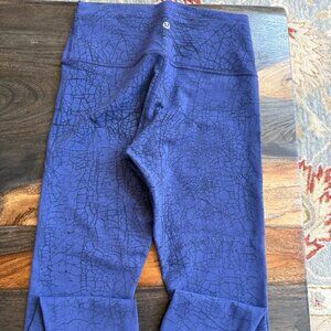 lululemon Align™ High-Rise Pant, size 6, blue and black